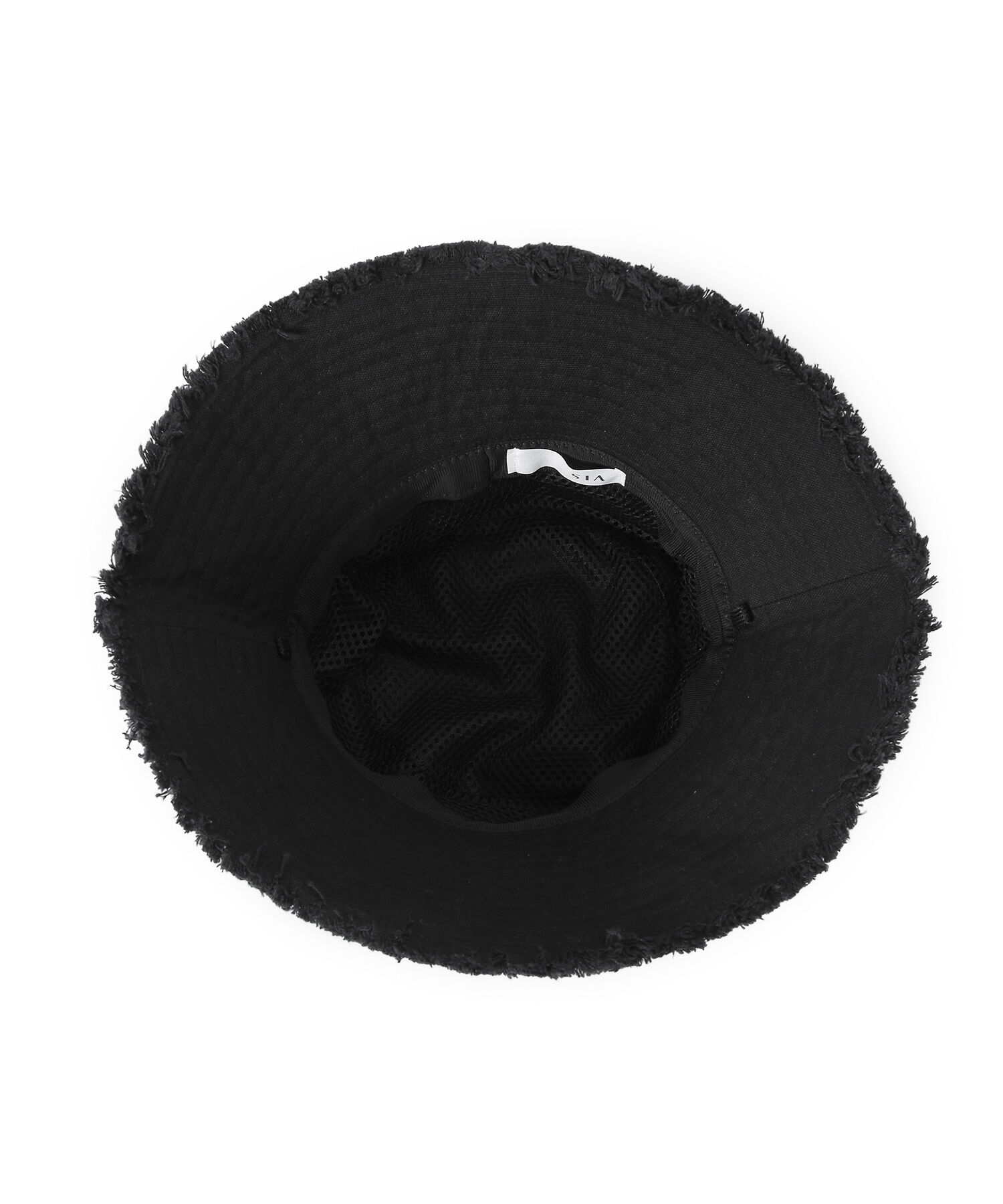 VIS「【抗菌防臭】キャンバスフリンジつば広ハット【ワイヤー入り】」|ハット|