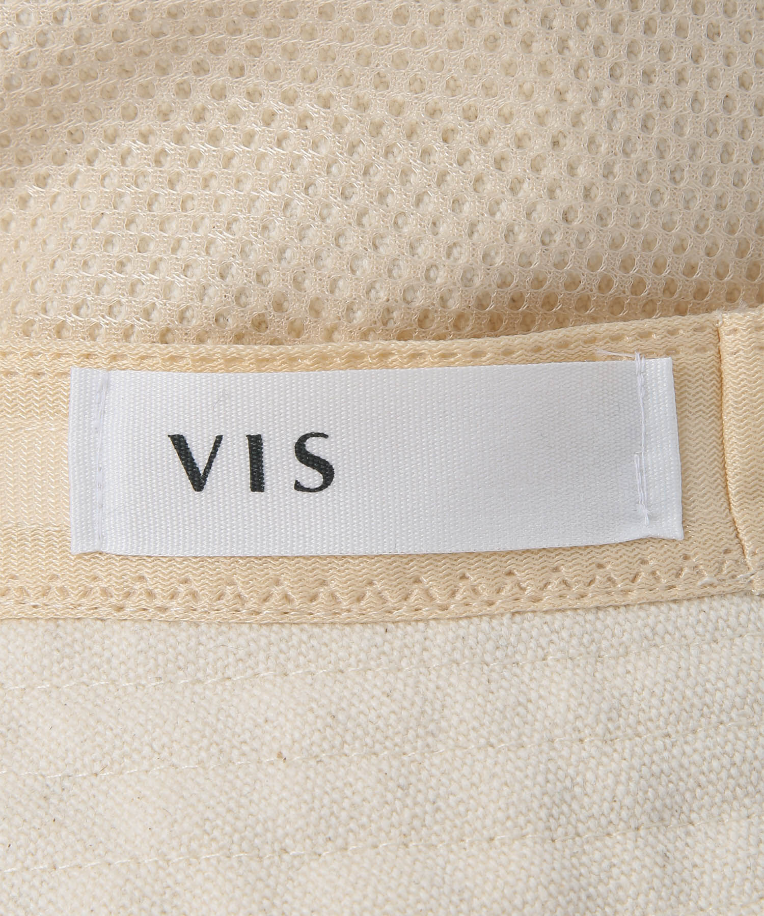 VIS「【抗菌防臭】キャンバスフリンジつば広ハット【ワイヤー入り】」|ハット|