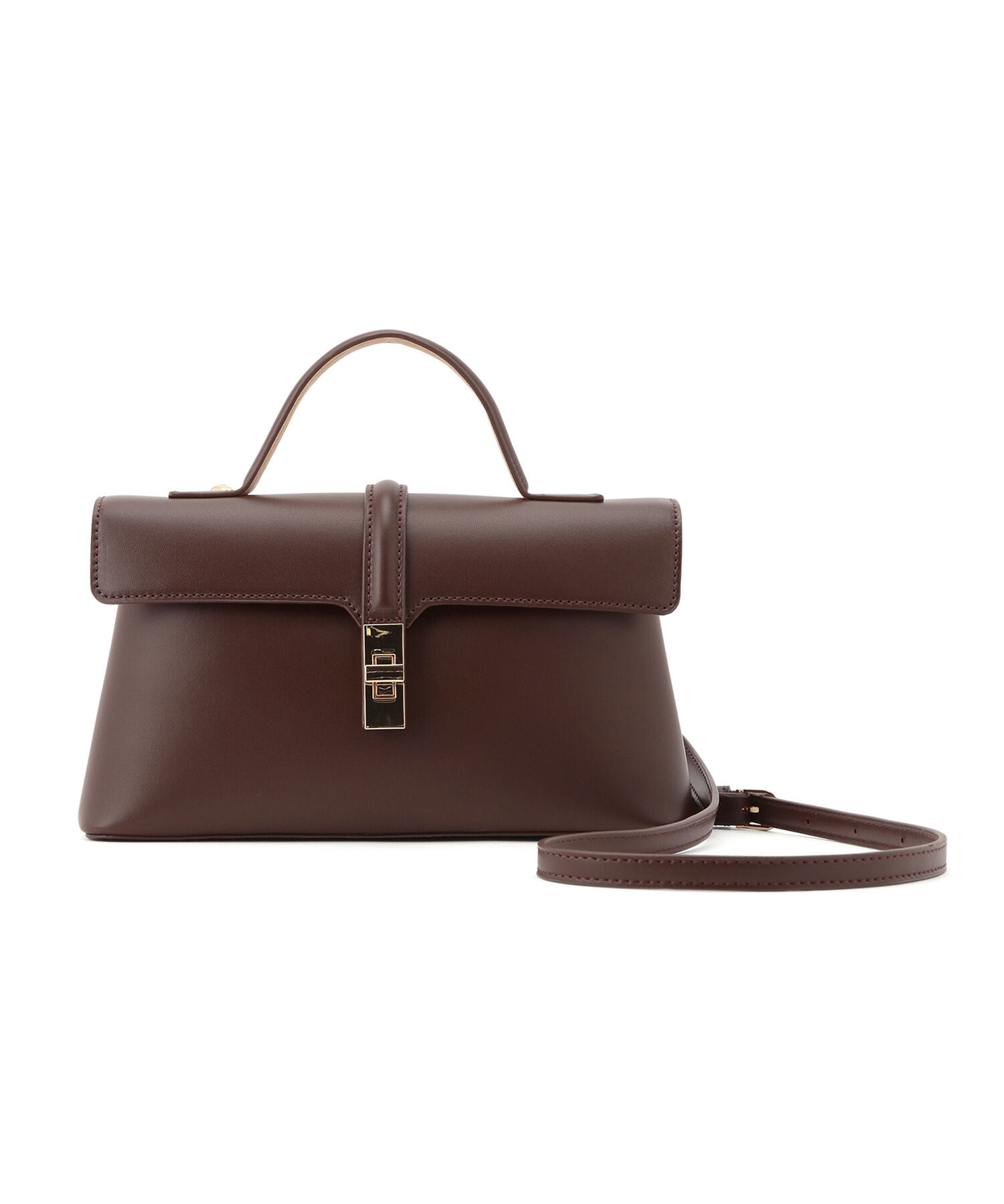 VIS「【新色追加】【2WAY】ひねり金具ワンハンドルミニショルダーバッグ」|ショルダー・メッセンジャー|