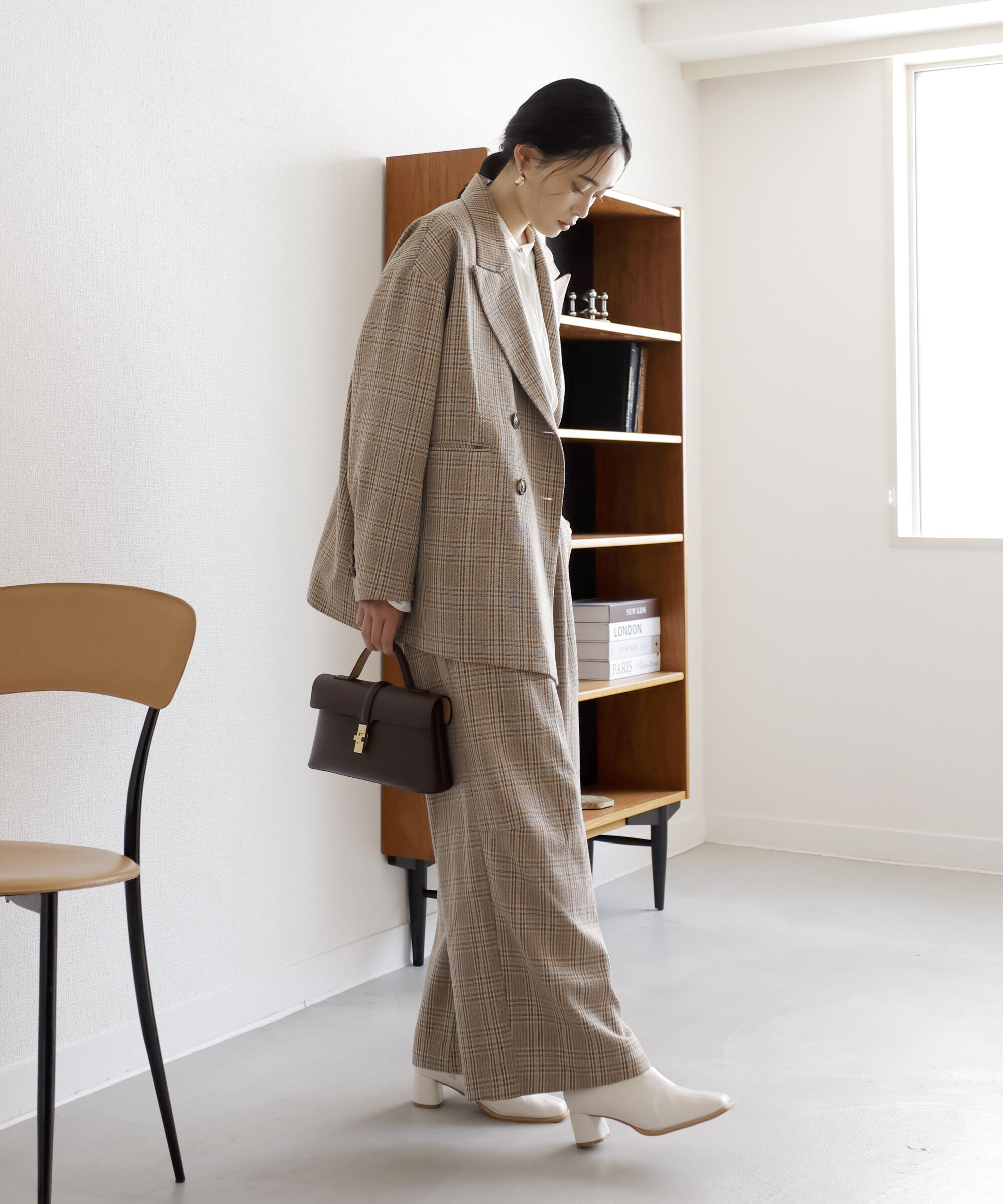 VIS「【新色追加】【2WAY】ひねり金具ワンハンドルミニショルダーバッグ」|ショルダー・メッセンジャー|