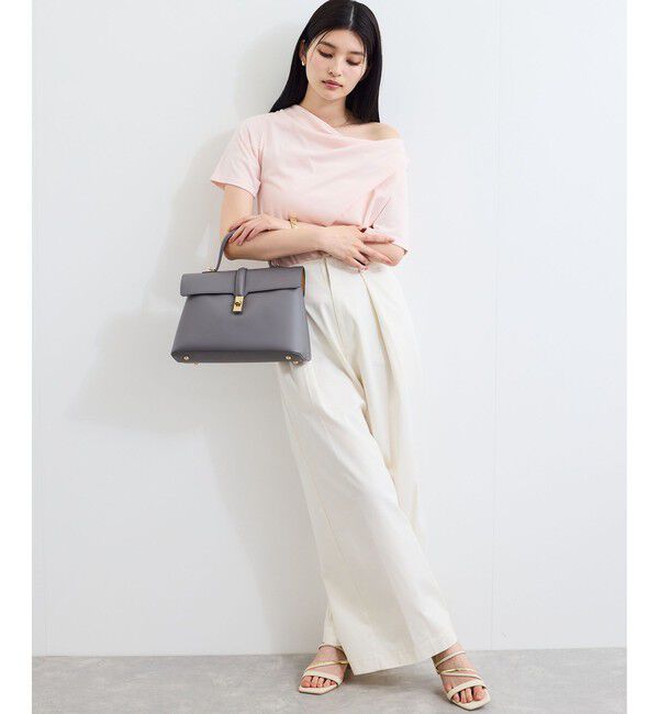 VIS「ひねり金具ワンハンドルバッグ/2WAY,軽量」|ハンドバッグ|