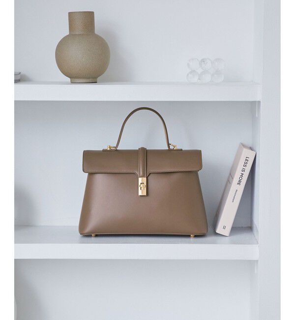 VIS「ひねり金具ワンハンドルバッグ/2WAY,軽量」|ハンドバッグ|