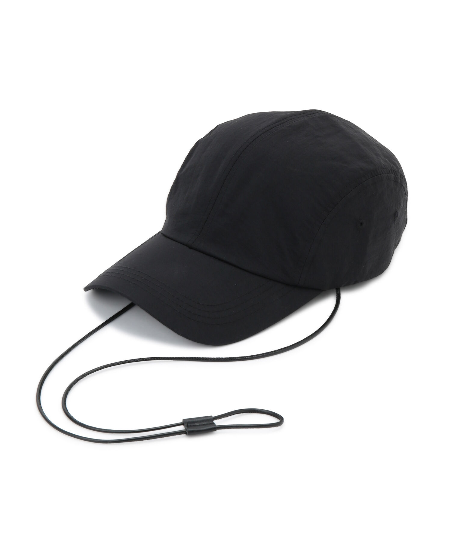 VIS「【撥水】ナイロン紐付きキャップ」|キャップ・キャスケット|