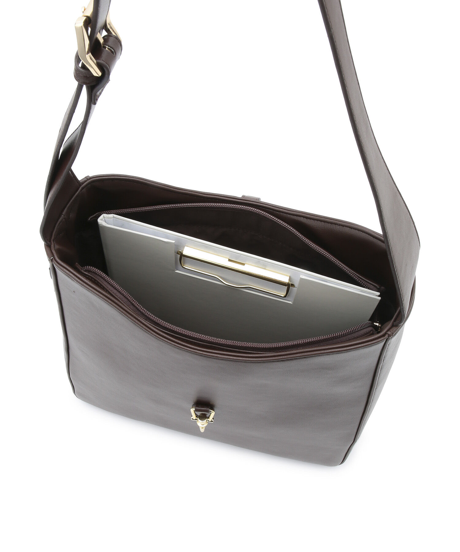 VIS「【A4収納】ホーボーバッグ」|トートバッグ|