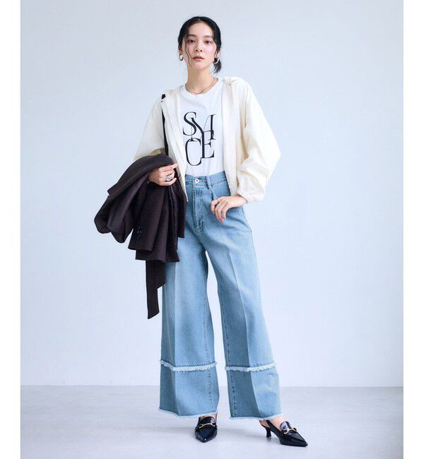 VIS「フリンジフレアデニム」|デニム|