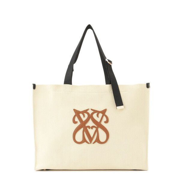 VIS「【軽量】【2WAY】ビッグロゴキャリーオントートバッグ」|トートバッグ|