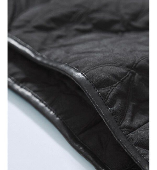 VIS「合皮パイピングキルトアソートブルゾン」|ブルゾン・スタジャン|