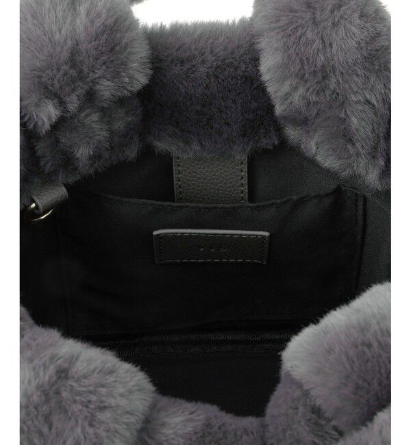 VIS「【2WAY】ファーリボントートバッグ」|トートバッグ|