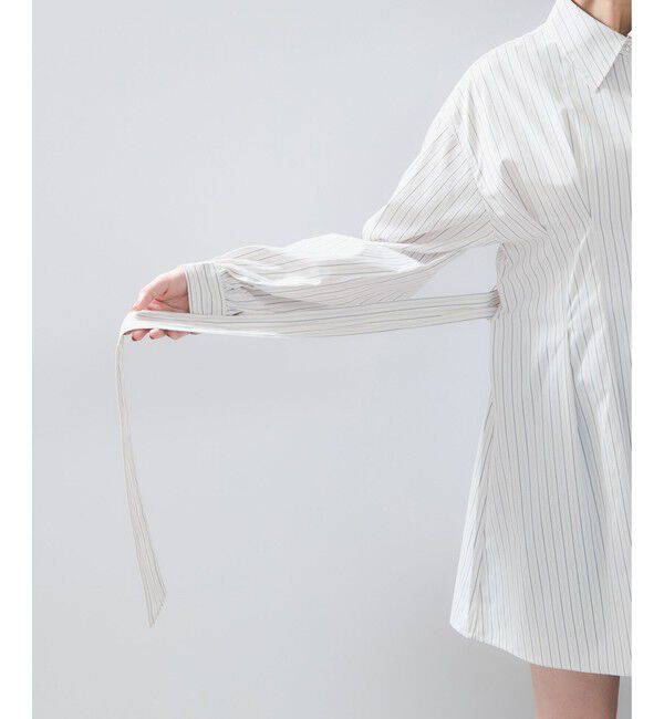 VIS「【POLO BCS】VIS別注ウエストタックフレアワンピース/WEB限定」|ワンピース|