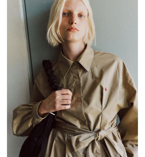 VIS「【POLO BCS】VIS別注ウエストタックフレアワンピース/WEB限定」|ワンピース|