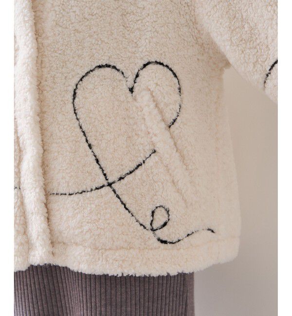 VIS「ジャガードボアブルゾン」|ブルゾン・スタジャン|