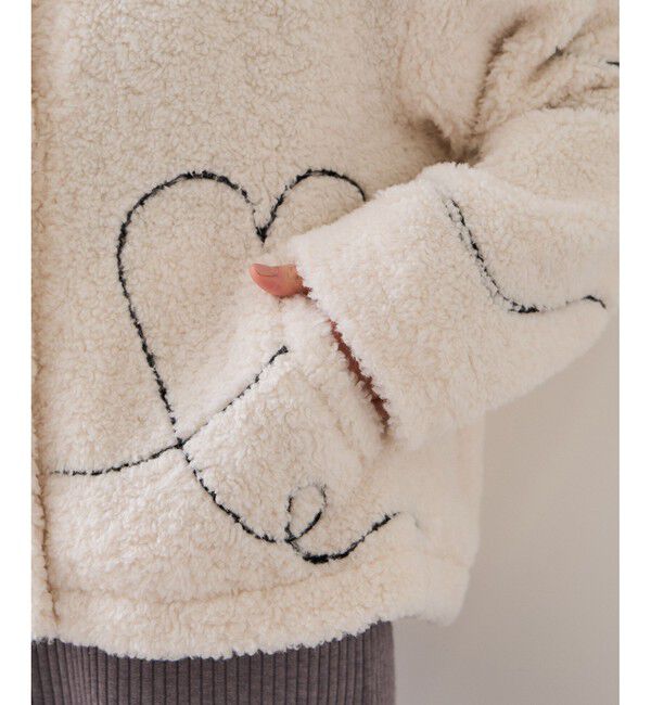 VIS「ジャガードボアブルゾン」|ブルゾン・スタジャン|