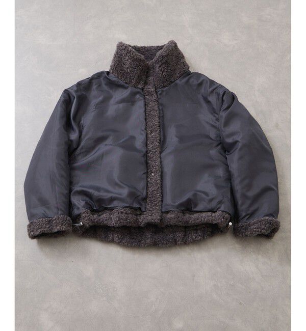 VIS「ジャガードボアブルゾン」|ブルゾン・スタジャン|