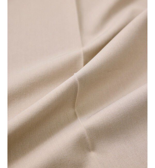 VIS「ベルトディテールタックワイドパンツ/イージーケア」|チノ|