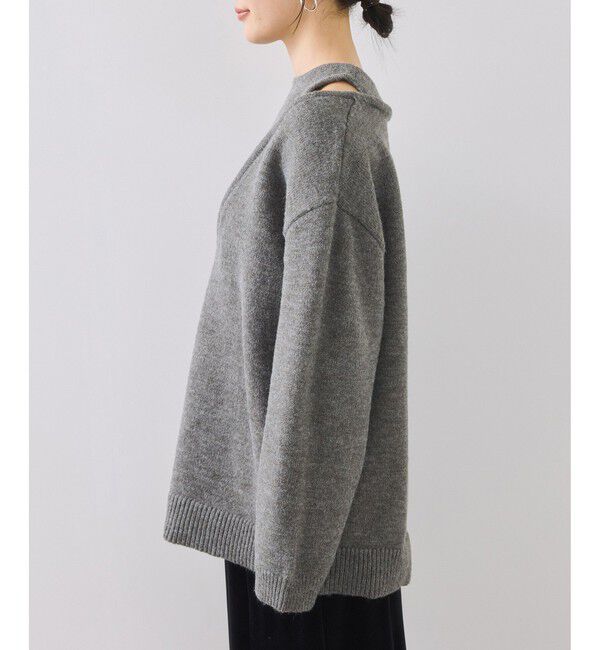 VIS「【WEB限定】アンサンブル風Vネックニット」|ニット・セーター|