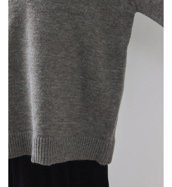 VIS「【WEB限定】アンサンブル風Vネックニット」|ニット・セーター|