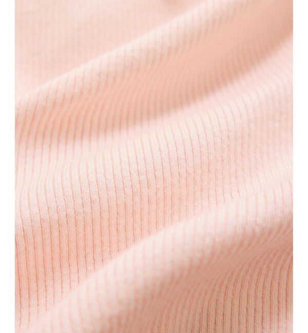 VIS「【美得】ドレープオフショルダーリブニット/イージーケア」|ニット・セーター|