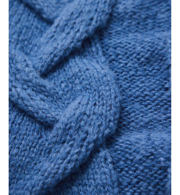 VIS「ケーブルコンパクトニット」|ニット・セーター|