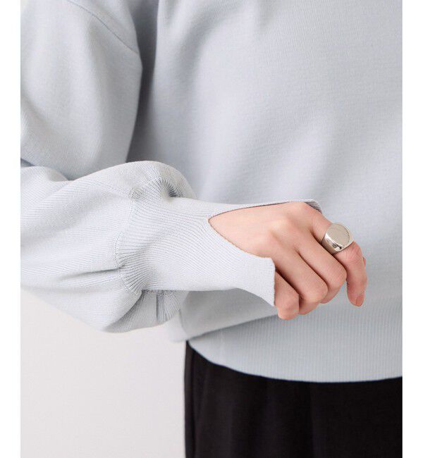 VIS「Vネックレースプルオーバー」|ニット・セーター|