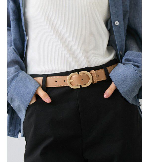 VIS「28mm幅ダブルDバックルベルト」|ベルト|