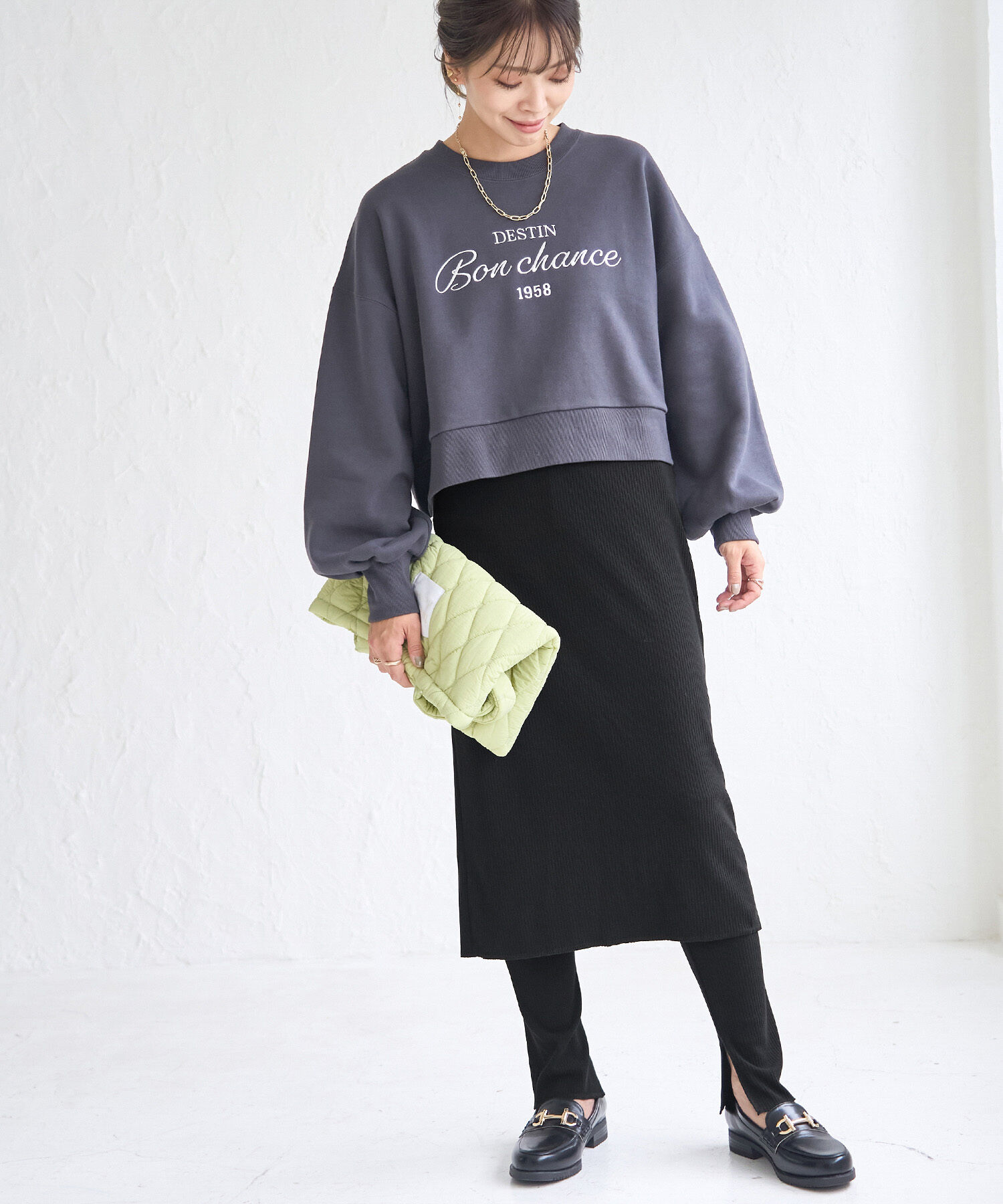 ROPE' PICNIC R「リブスカート付きカットパンツ」|その他|