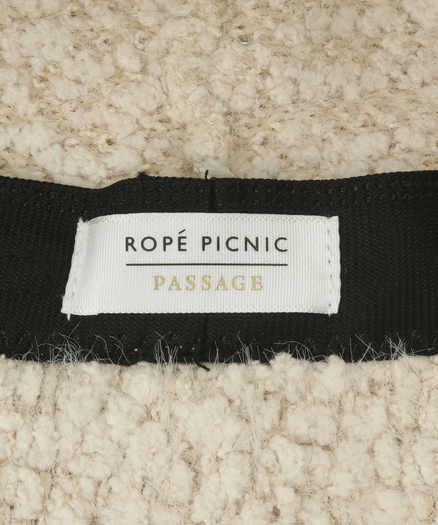 ROPE PICNIC PASSAGE「パール付きベルハット」|ハット|