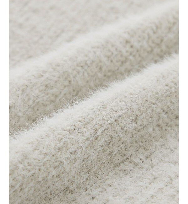 Rope&rsquo;Picnic「fluffy knitフラッフィーニット/ふわふわMIXフェザーニットカーディガン/洗濯機OK」|カーディガン|