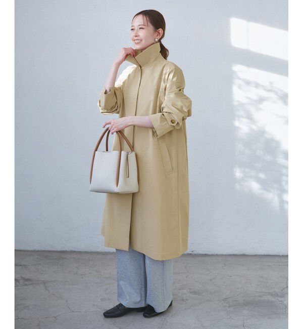 Rope&rsquo;Picnic「【撥水・花粉ガード】ステンカラーコート/スプリングコート」|ステンカラーコート|