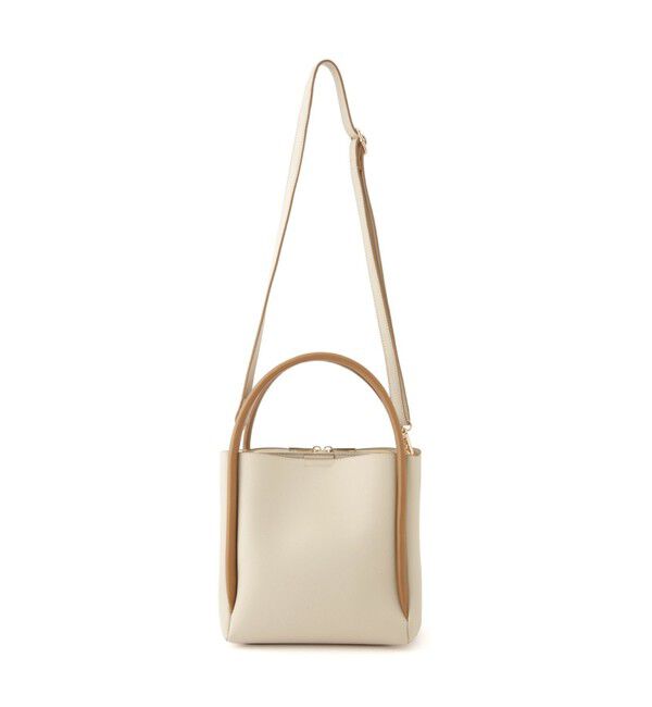 ROPE PICNIC PASSAGE「3層スクエアフォルムミドルショルダー＆ハンドバッグ」|ショルダー・メッセンジャー|