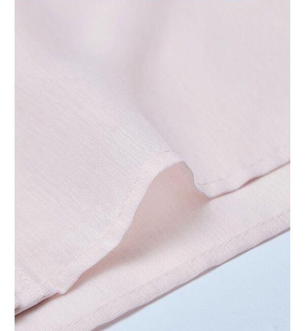 Rope&rsquo;Picnic「着丈が選べるバンドカラー無地シアーシャツ」|シャツ・ブラウス|