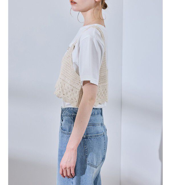 Rope&rsquo;Picnic「クロシェビスチェ/リンクコーデ」|ベスト・ジレ|