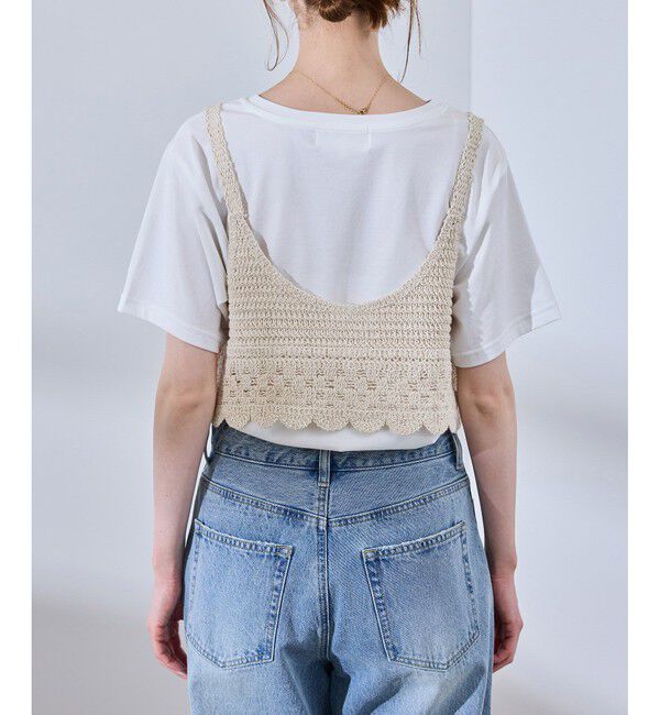 Rope&rsquo;Picnic「クロシェビスチェ/リンクコーデ」|ベスト・ジレ|