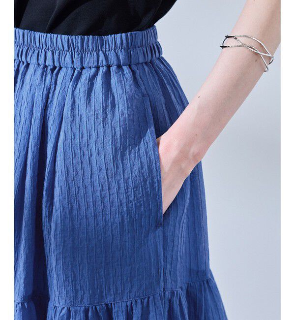 Rope&rsquo;Picnic「シアーティアードスカート」|スカート|