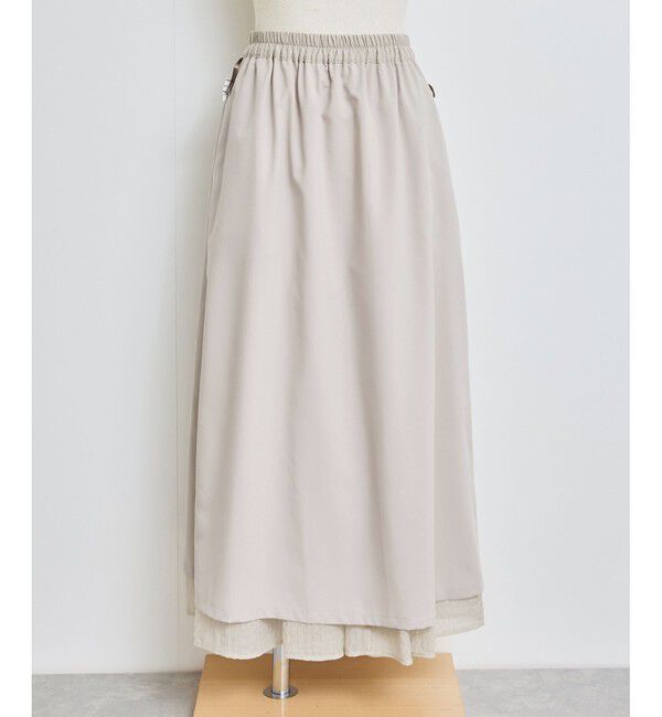 Rope&rsquo;Picnic「シアーティアードスカート」|スカート|
