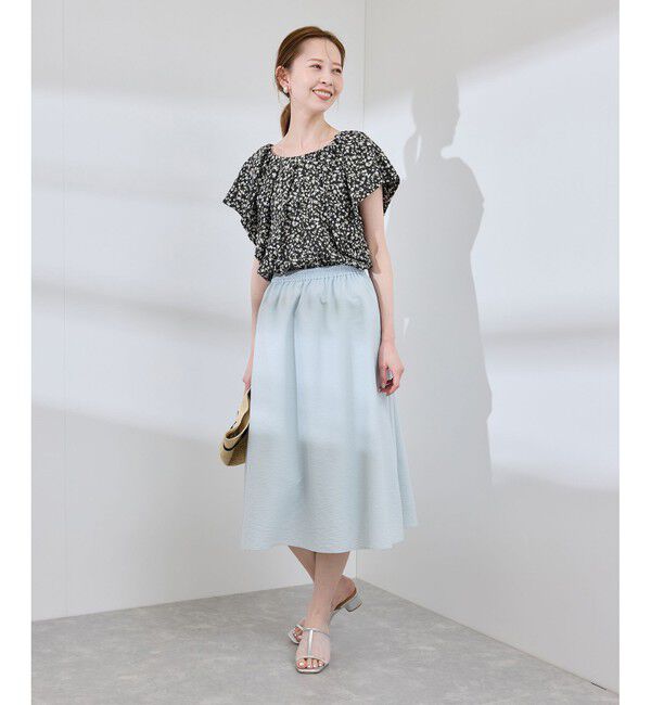 Rope&rsquo;Picnic「ラッフルスリーブブラウス/通勤対応」|シャツ・ブラウス|