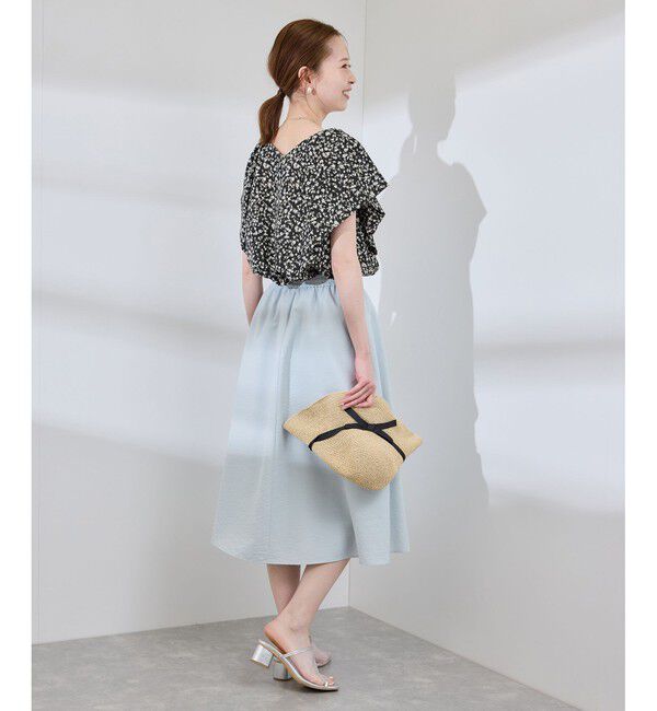 Rope&rsquo;Picnic「ラッフルスリーブブラウス/通勤対応」|シャツ・ブラウス|