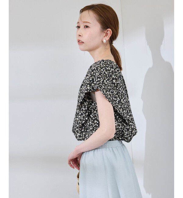 Rope&rsquo;Picnic「ラッフルスリーブブラウス/通勤対応」|シャツ・ブラウス|