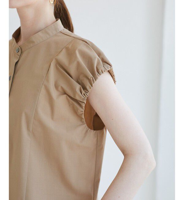 Rope&rsquo;Picnic「着丈が選べるバルーンスリーブシャツブラウス/イージーケア」|シャツ・ブラウス|