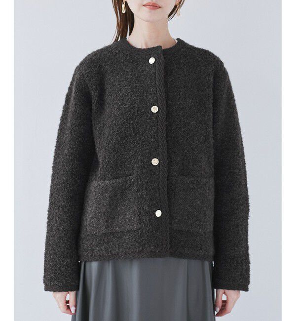 Rope&rsquo;Picnic「ループ編みニットカーディガン」|カーディガン|