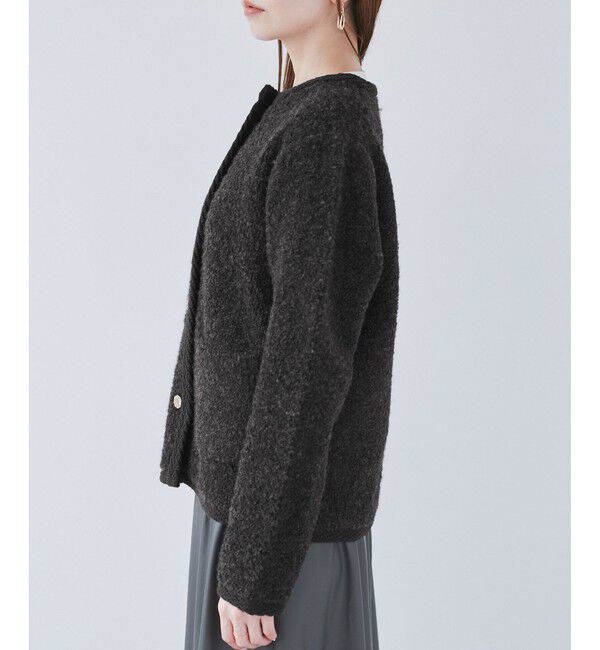 Rope&rsquo;Picnic「ループ編みニットカーディガン」|カーディガン|