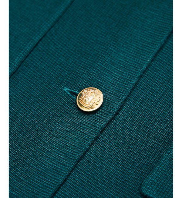 Rope&rsquo;Picnic「ミラノリブ金ボタンニットカーディガン」|カーディガン|