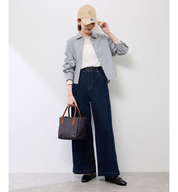 Rope&rsquo;Picnic「ベーシッククロップドシャツ/イージーケア」|シャツ・ブラウス|