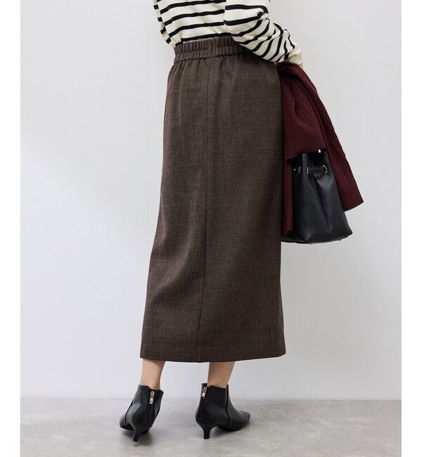 Rope&rsquo;Picnic「スリートーンツイードスカート/セットアップ対応」|スカート|