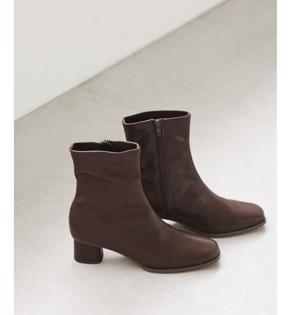 ROPE PICNIC PASSAGE「ラインリフトベーシックブーツ」|ロングブーツ|ブラウン系(21)