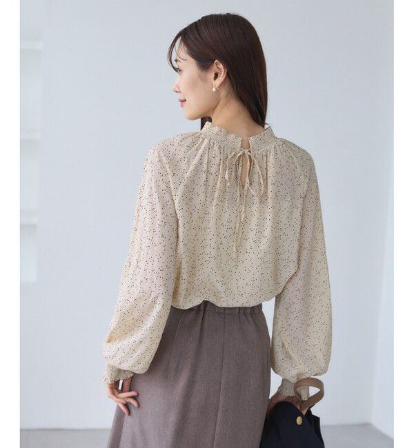 Rope&rsquo;Picnic「シャーリングカラーブラウス/2WAY」|シャツ・ブラウス|