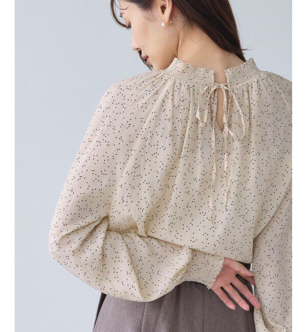 Rope&rsquo;Picnic「シャーリングカラーブラウス/2WAY」|シャツ・ブラウス|キナリ(16)