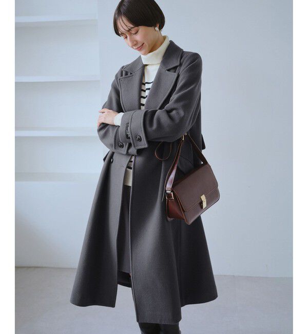 Rope&rsquo;Picnic「JAPAN FABRIC ダブルチェスターコート/一部WEB限定カラー」|チェスターコート|