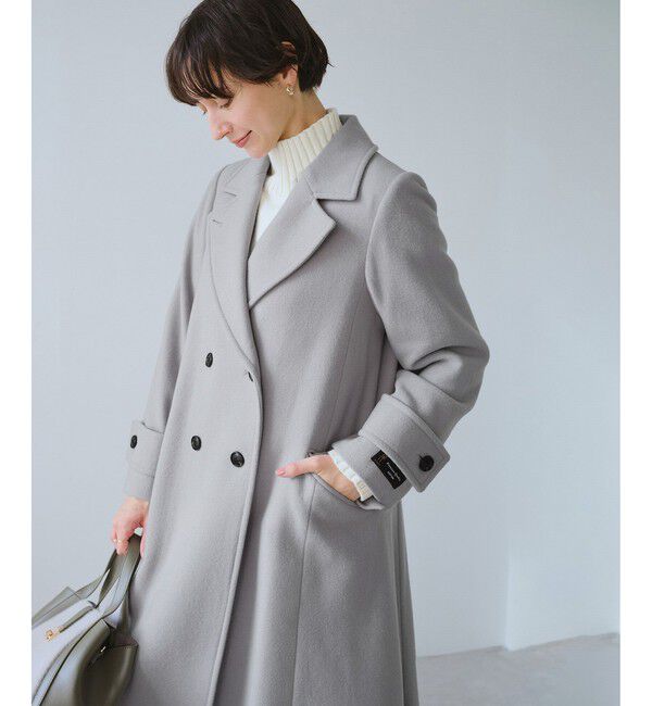 Rope&rsquo;Picnic「JAPAN FABRIC ダブルチェスターコート/一部WEB限定カラー」|チェスターコート|