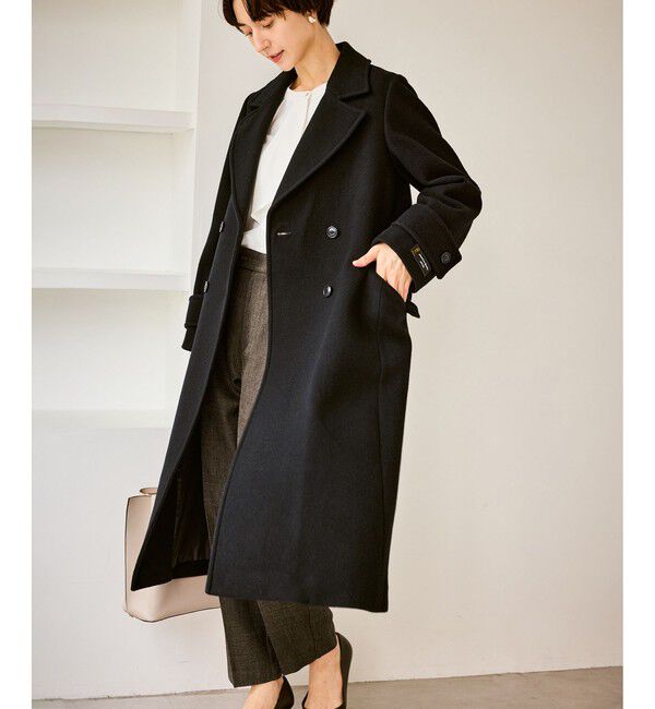 Rope&rsquo;Picnic「JAPAN FABRIC ダブルチェスターコート/一部WEB限定カラー」|チェスターコート|