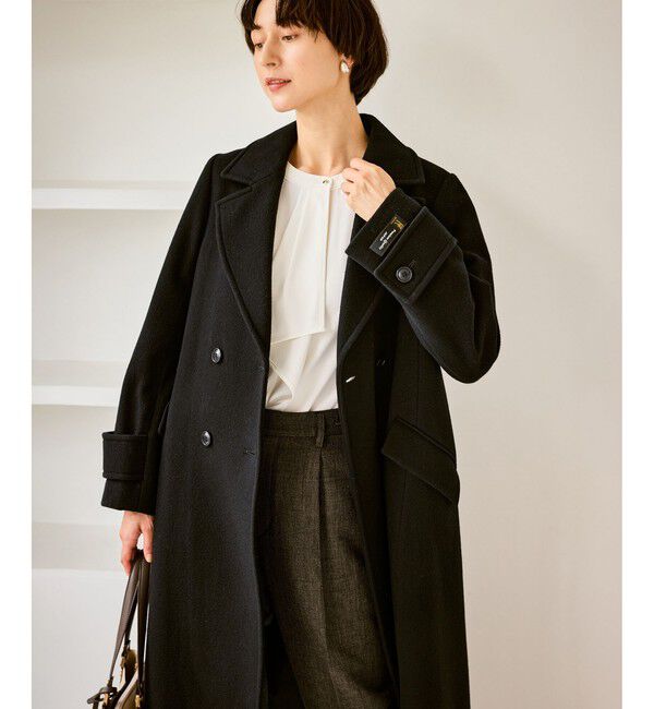 Rope&rsquo;Picnic「JAPAN FABRIC ダブルチェスターコート/一部WEB限定カラー」|チェスターコート|